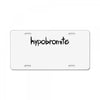 hypobromite License Plate