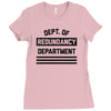 redundancy Ladies Fitted T-Shirt