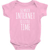 so wake me up when school is over Baby Onesie