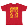 winner winner chicken dinner 3y Toddler T-shirt