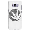 cannabis fingerprinting (black) Samsung Galaxy S8 Plus