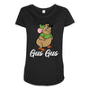 gus gus Maternity Scoop Neck T-shirt