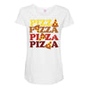 pizza lover 2 Maternity Scoop Neck T-shirt