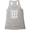 choose your weapon guitar Racerback Tank