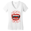 crazy laughter Women's V-Neck T-Shirt