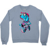 dog biker Crewneck Sweatshirt