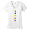 Human Women's V-Neck T-Shirt