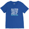 faster than the speed of something slower V-Neck Tee