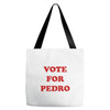 napoleon dynamite   vote for pedro Tote Bags