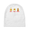 money power woman Baby Beanies