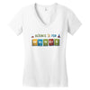 science is for winners Women's V-Neck T-Shirt