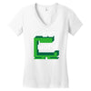 word muncher Women's V-Neck T-Shirt