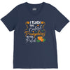 fall i teach the cutest pumpkins V-Neck Tee