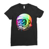 astronaut space cat new Ladies Fitted T-Shirt