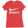 just drift it Ladies Fitted T-Shirt