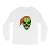 santa clous skeleton Long Sleeve Shirts