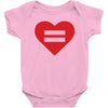 Equality Heart Baby Bodysuit