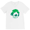 mega grass V-Neck Tee