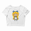 ugly alice is ugly Crop Top