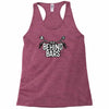 a biker life behind bars Racerback Tank