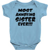 sister brother Baby Onesie