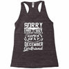 This Guy Is Taken By A Super Sexy December Girlfriend Racerback Tank