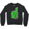 zombie okay Crewneck Sweatshirt