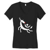 flying rudolph Women's V-Neck T-Shirt
