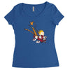 downhill Women's Triblend Scoop T-shirt