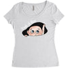 Peek a Boo Women's Triblend Scoop T-shirt