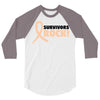 Survivor Rock 3/4 Sleeve Shirt