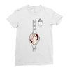 Peek a Boo with Pocket Baby Boy Ladies Fitted T-Shirt