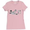 rebel attack Ladies Fitted T-Shirt