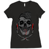 pomade style Ladies Fitted T-Shirt