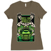 hell on wheels version two Ladies Fitted T-Shirt