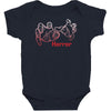 horror hands Baby Bodysuit