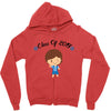 class o f 2019 cool boy Zipper Hoodie