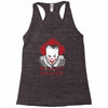 we all float down here Racerback Tank