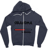 grandma loading Zipper Hoodie