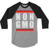 non gmo 3/4 Sleeve Shirt