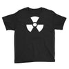 biohazard logo die cut vinyl Youth Tee