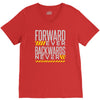 forwar ever backwards never V-Neck Tee