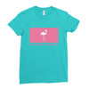 Too Pure To Be Pink Ladies Fitted T-Shirt