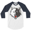 KING OF THE WOLF 3/4 Sleeve Shirt
