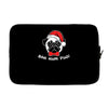 bah hum pug scrooge grinch christmas Laptop sleeve