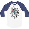 ninja aliens 3/4 Sleeve Shirt