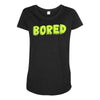 bored Maternity Scoop Neck T-shirt