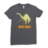never forget Ladies Fitted T-Shirt