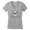 pump it up Women's V-Neck T-Shirt