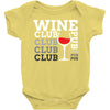 Wine Club pub Baby Onesie